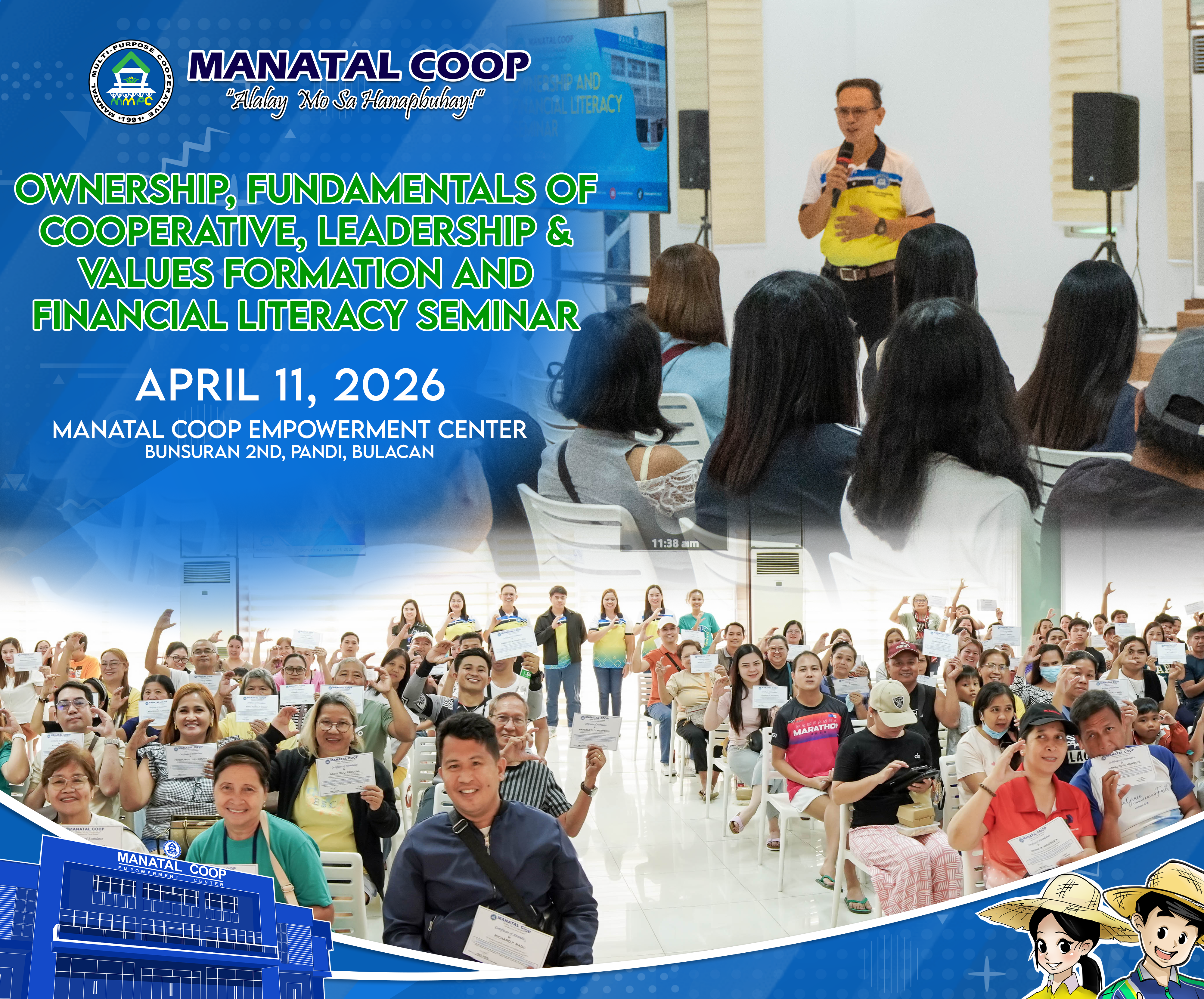 Ownership, Fundamentals of Cooperative, Leadership & Values Formation and Financial Literacy Seminar