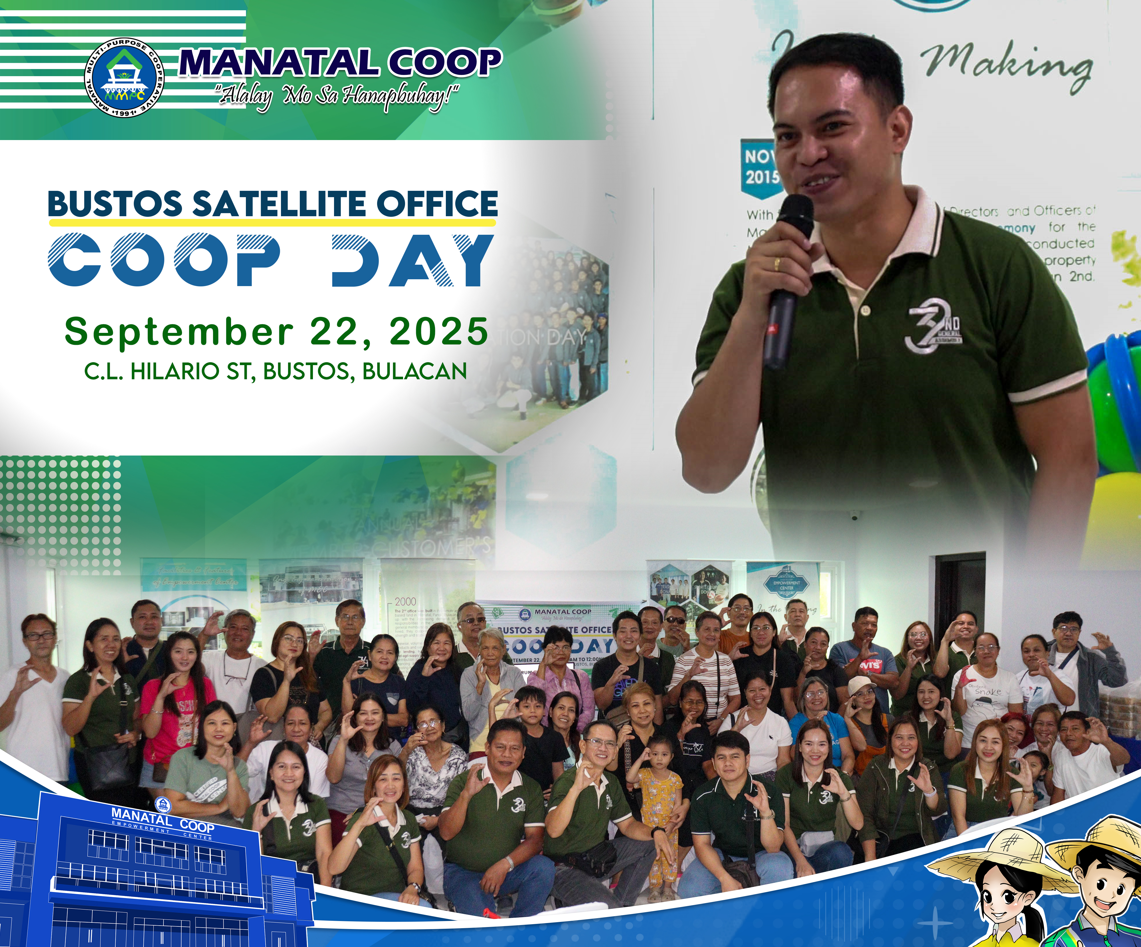 COOP DAY 2025 - Bustos Satelllite Office